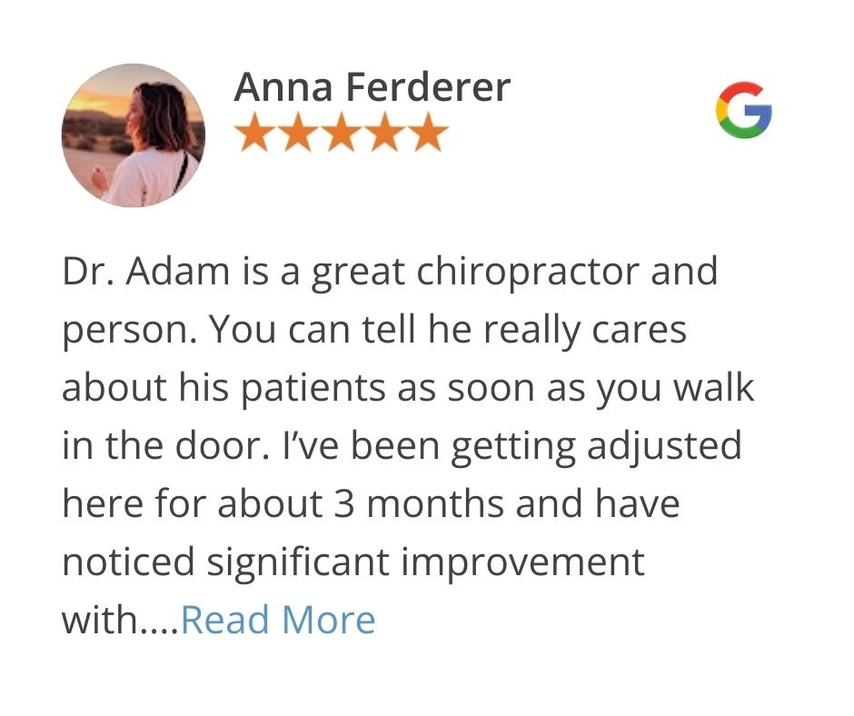 Google Review of Anna